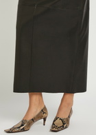 Khaite Marlene 50 Snake-effect Leather Pumps