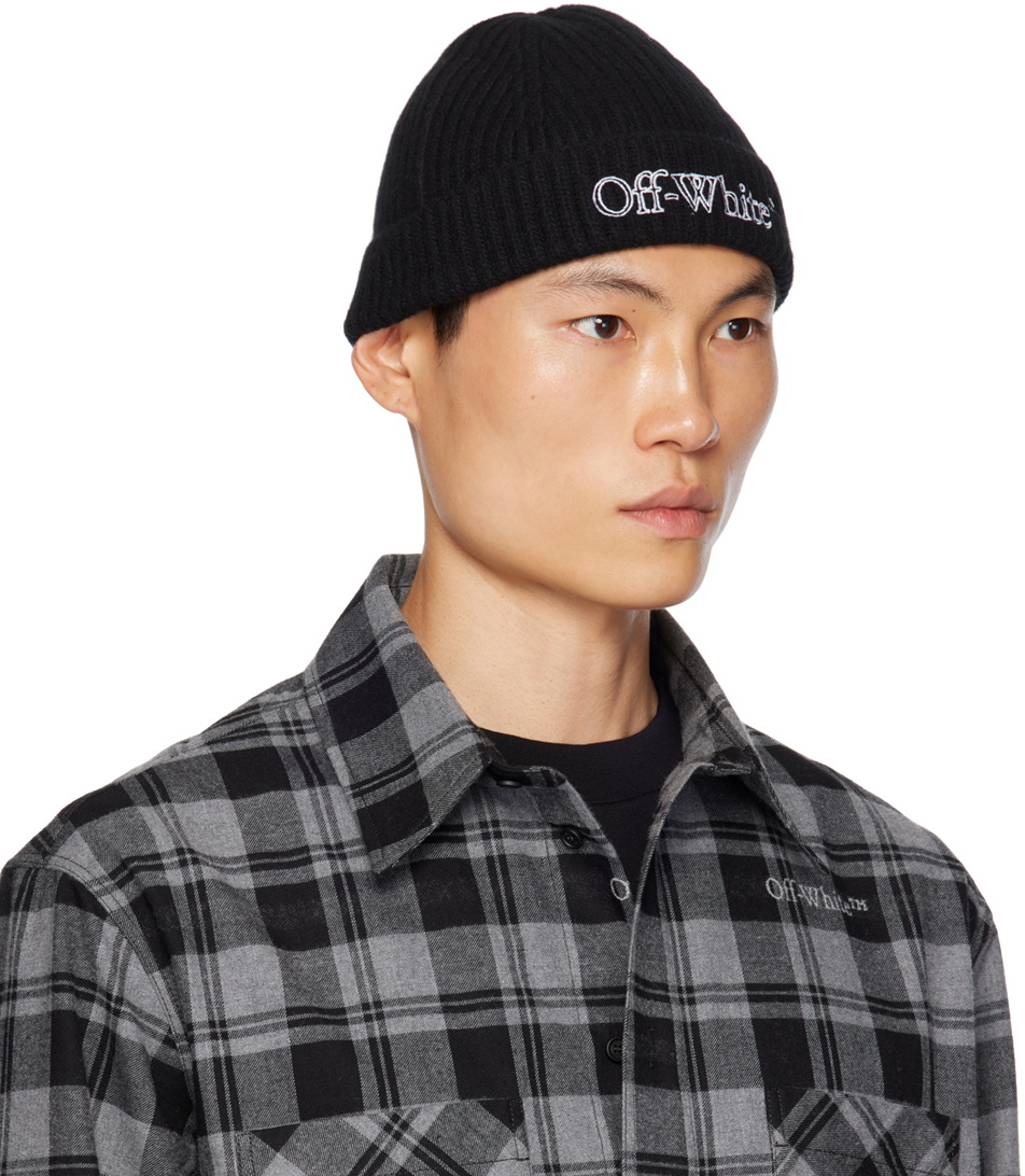 Off-White Black Sailor Beanie