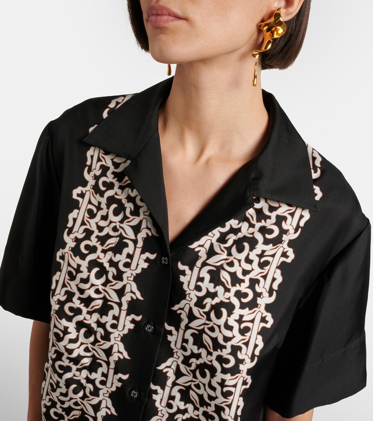 Rebecca Vallance Sundia silk shirt