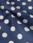 Favourbrook - Cambridge Polka-Dot Silk-Twill Pocket Square