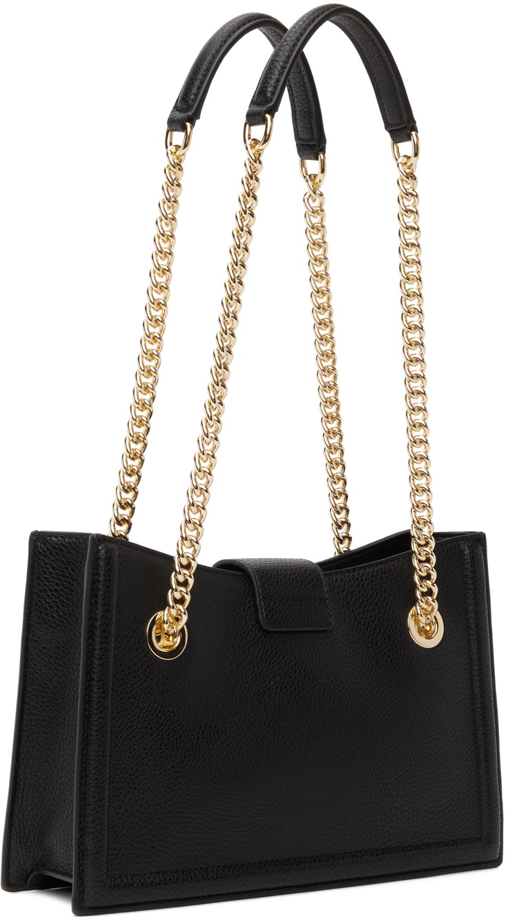 Versace Jeans Couture Black Pin-Buckle Tote Versace
