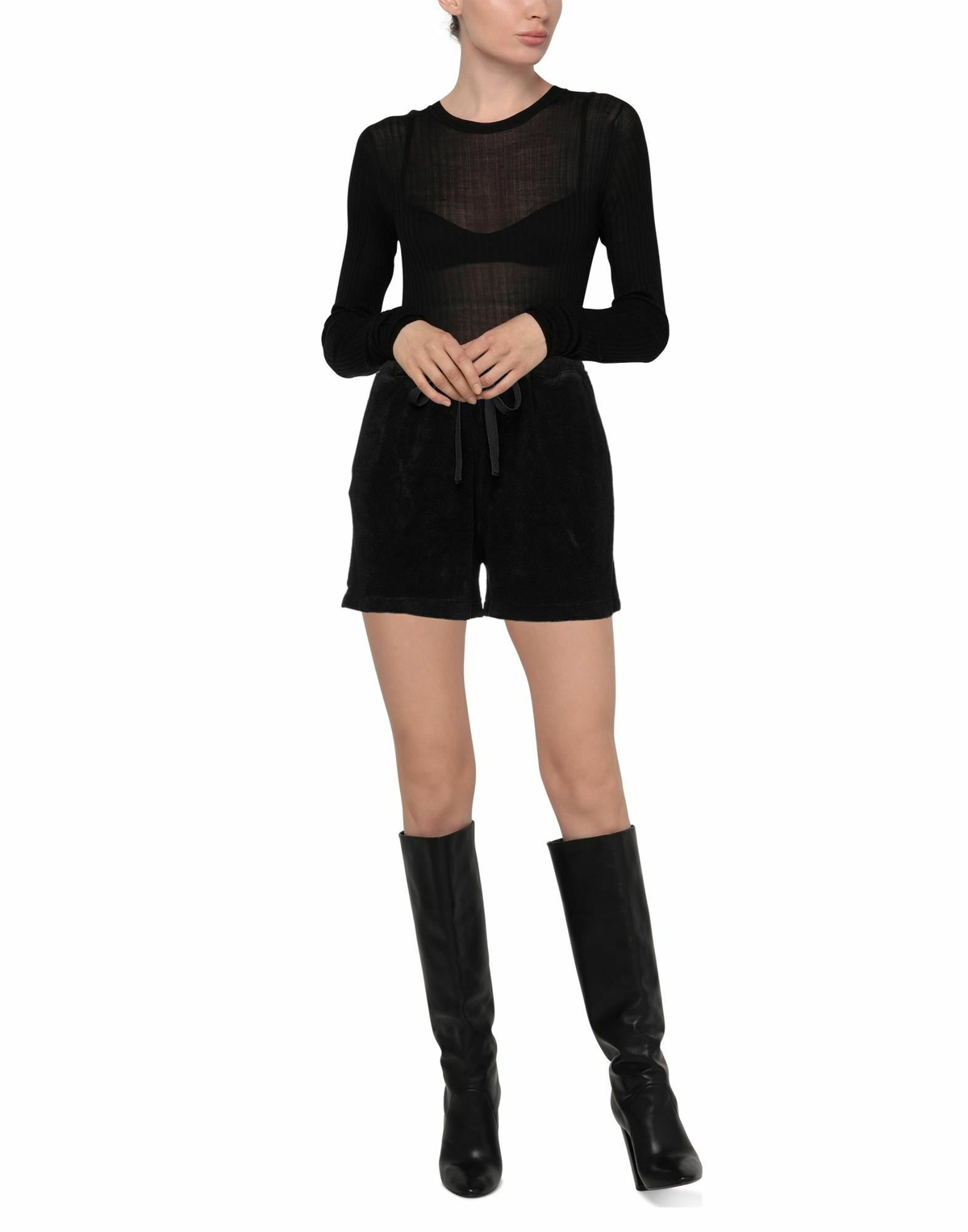 Crossley Womens Shorts & Bermuda Shorts in Black