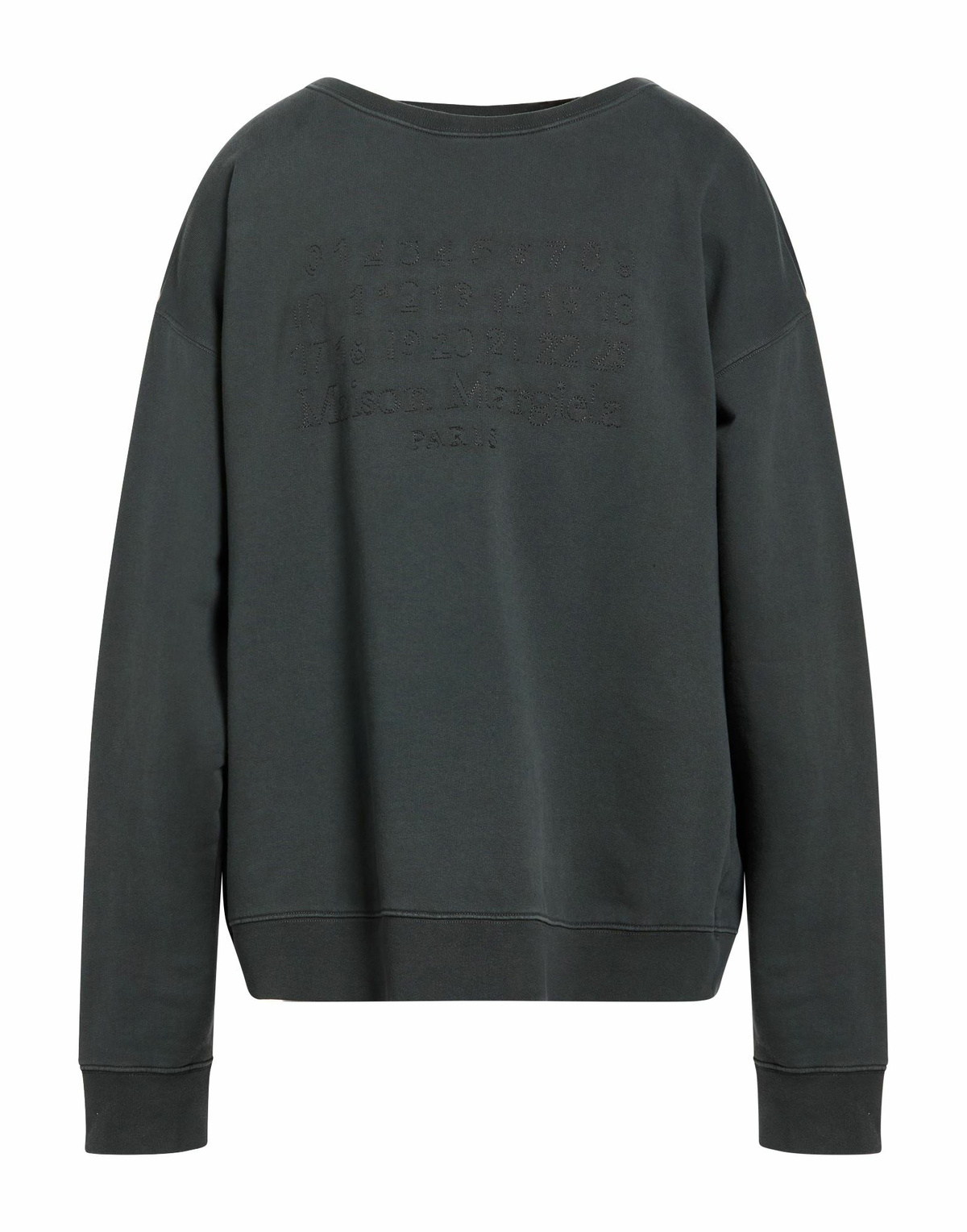 Maison Margiela Mens Sweatshirt Charcoal