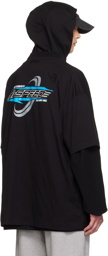 VETEMENTS Black Hi Speed T- Shirt