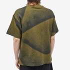 Objects IV Life Men's Waffle T-Shirt in Olive Spray