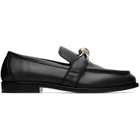 Bottega Veneta Black Astaire Loafers