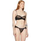 Le Petit Trou Black Falaise Bralette