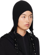 HYEIN SEO Black Tassel Charm Beanie