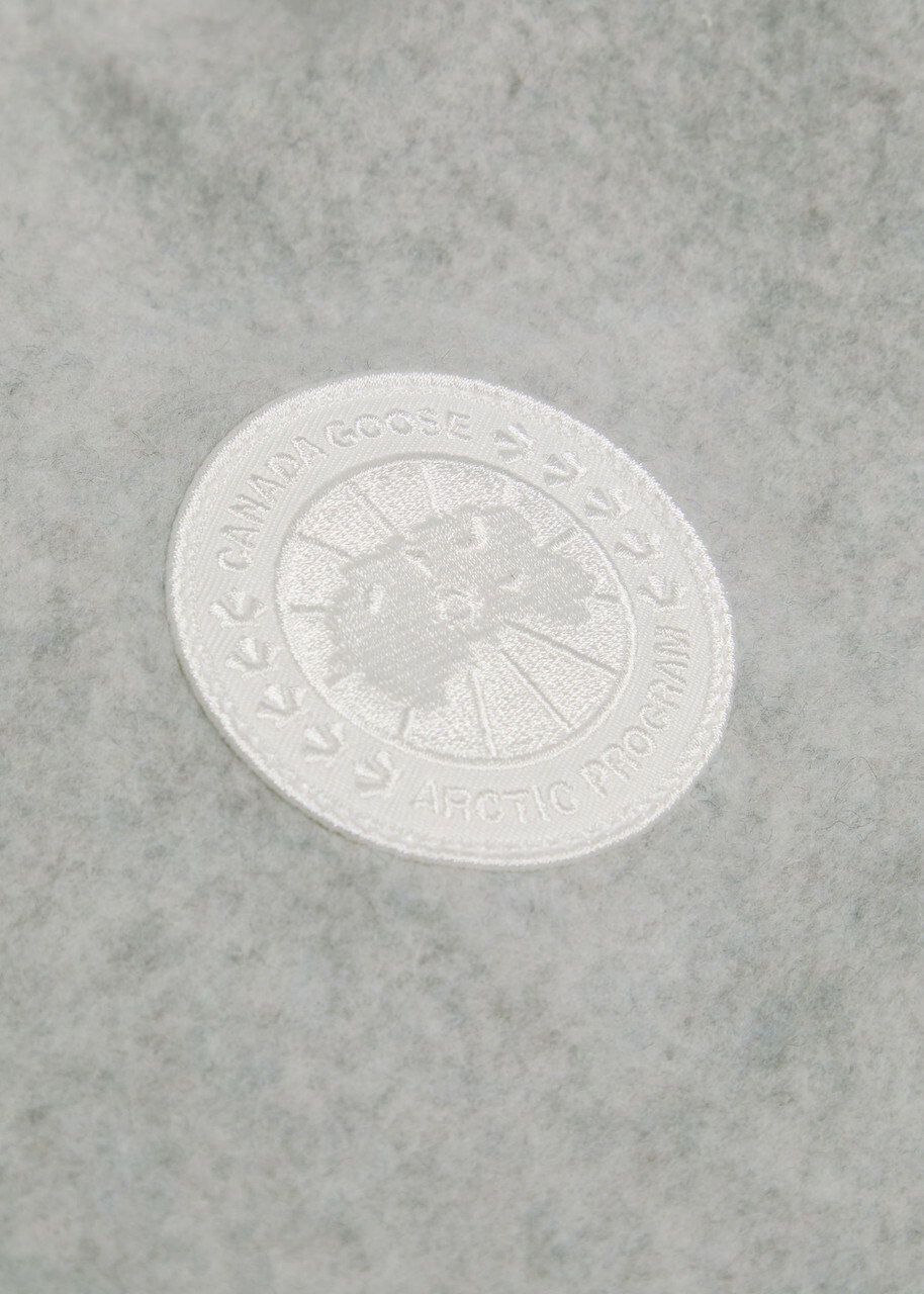 Canada Goose Chilliwack Hooded Wool-blend Jacket Light Grey