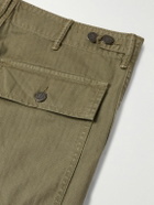RRL - Cotton-Herringbone Trousers - Green
