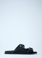 Gucci GG Slide Sandals With Buckles