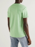 Polo Ralph Lauren - Logo-Embroidered Cotton-Piqué T-Shirt - Green