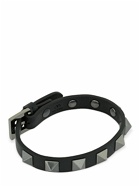 VALENTINO GARAVANI - Rockstud Leather Belt Bracelet