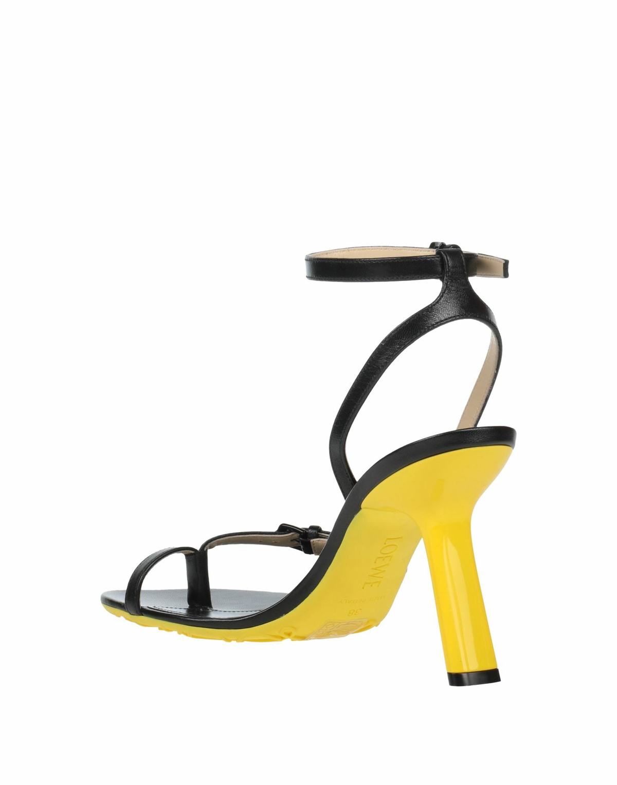 Loewe Womens Thong sandal in Black