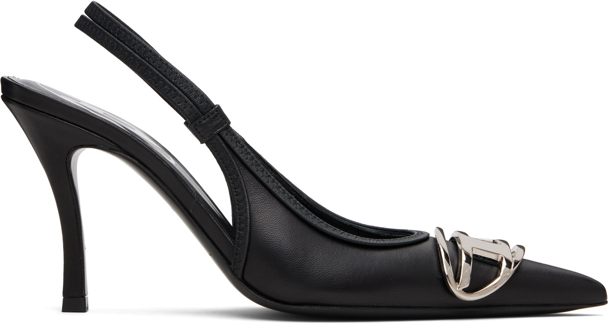 Diesel Black D-Venus Sb Heels