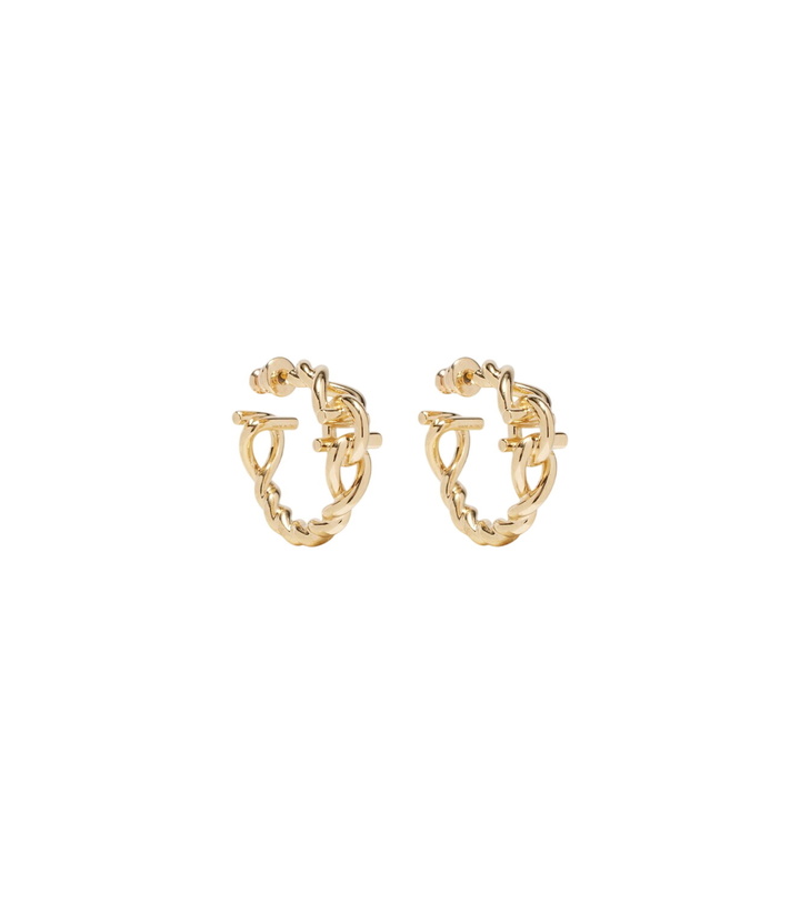 Photo: Ferragamo Gancini earrings