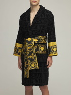 VERSACE - Barocco & Robe Cotton Bathrobe