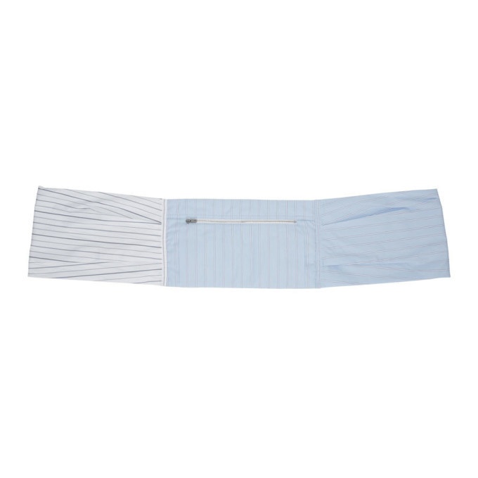 Photo: 3.1 Phillip Lim Blue and White Sleeve Waist Pouch