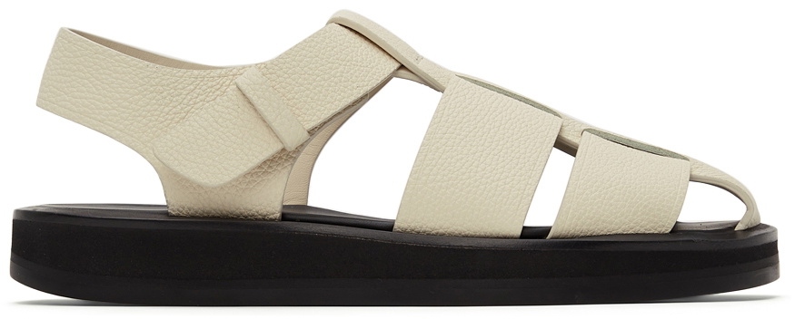 The row off-white clearance fisherman sandals