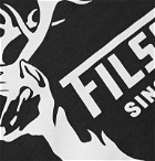 Filson - Outfitter Logo-Print Cotton-Jersey T-Shirt - Black
