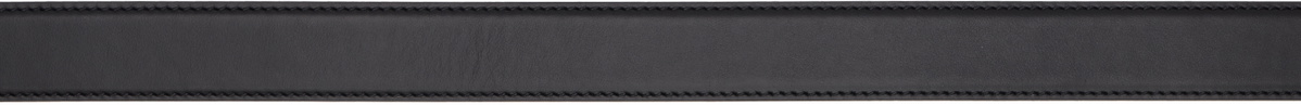 Versace Black Medusa Biggie Leather 3 CM Belt