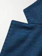 Loro Piana - Unstructured Cashmere-Piqué Blazer - Blue