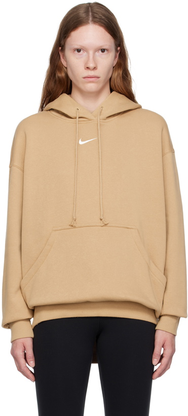 Photo: Nike Beige Phoenix Hoodie