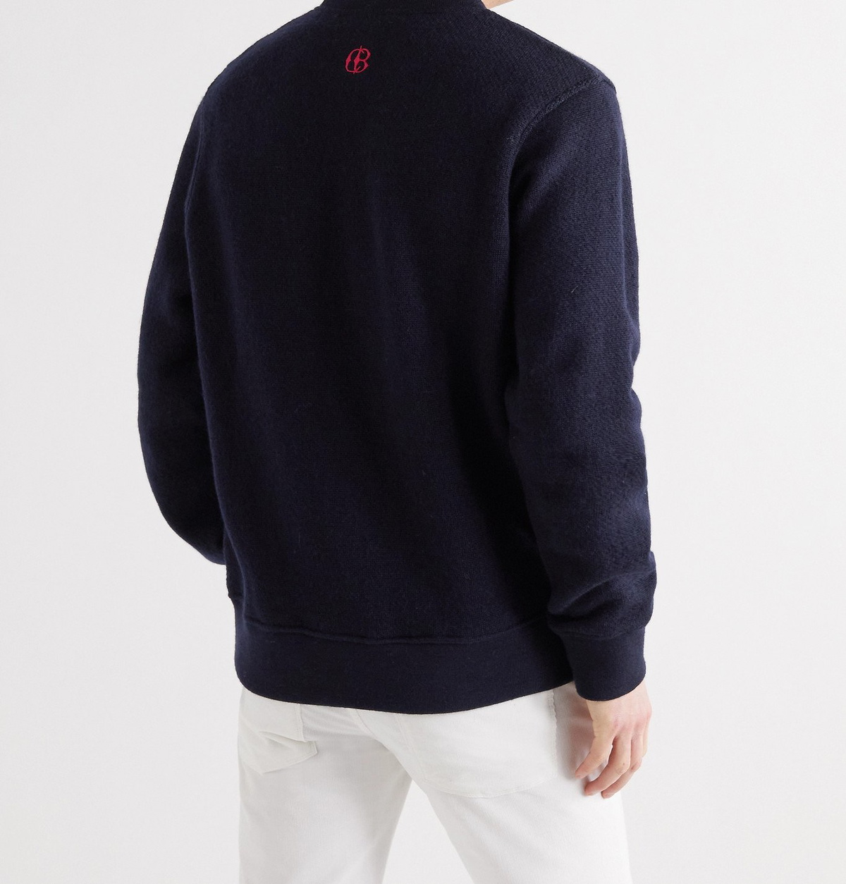 Connolly - Virgin Wool Sweatshirt - Blue