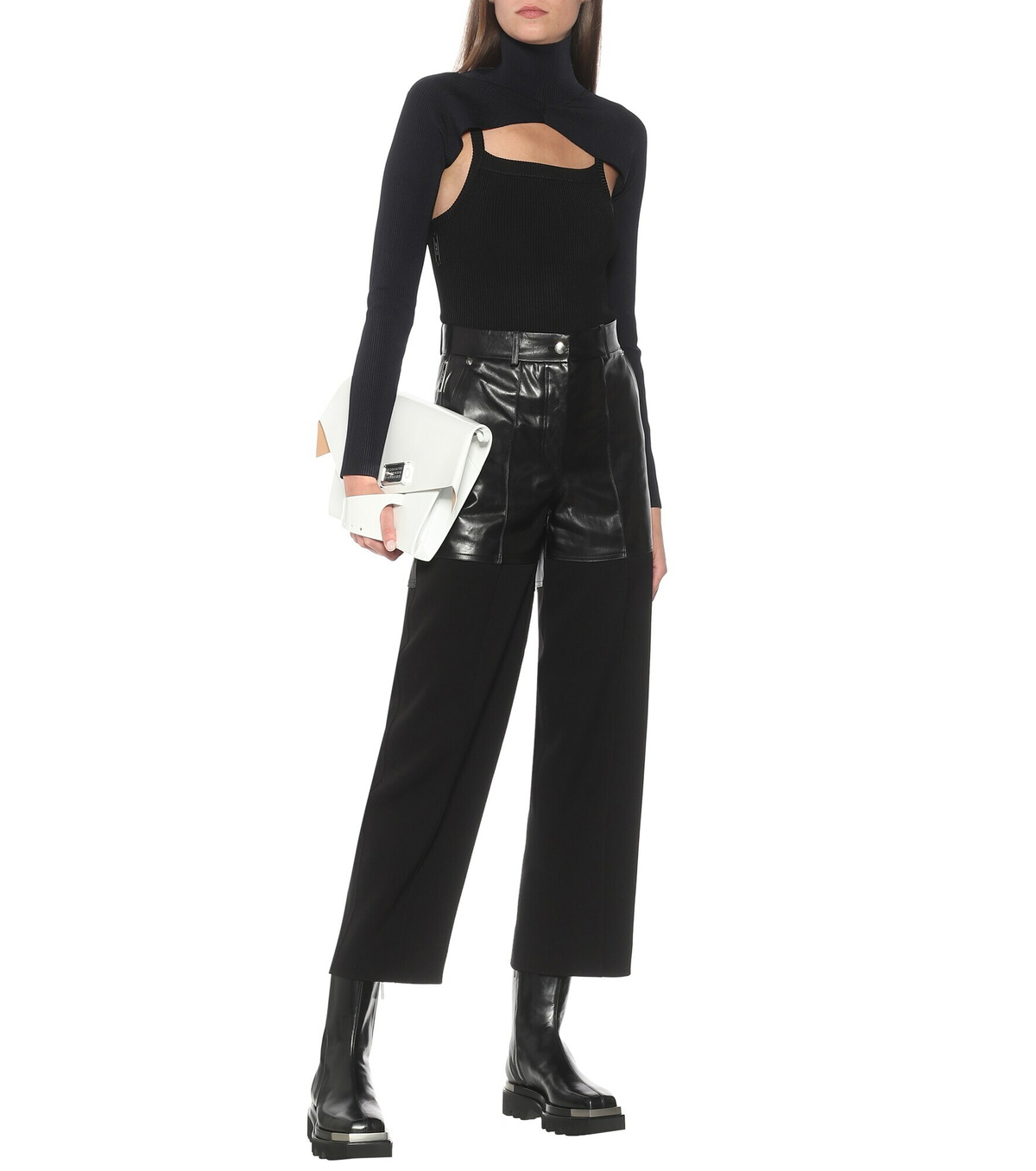 Peter Do 22AW LEATHER COMBAT BOOTS ブーツ Peter Do - Leather ankle boots Peter Do