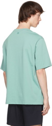 AMI Alexandre Mattiussi SSENSE Exclusive Green Ami De Coeur T-Shirt