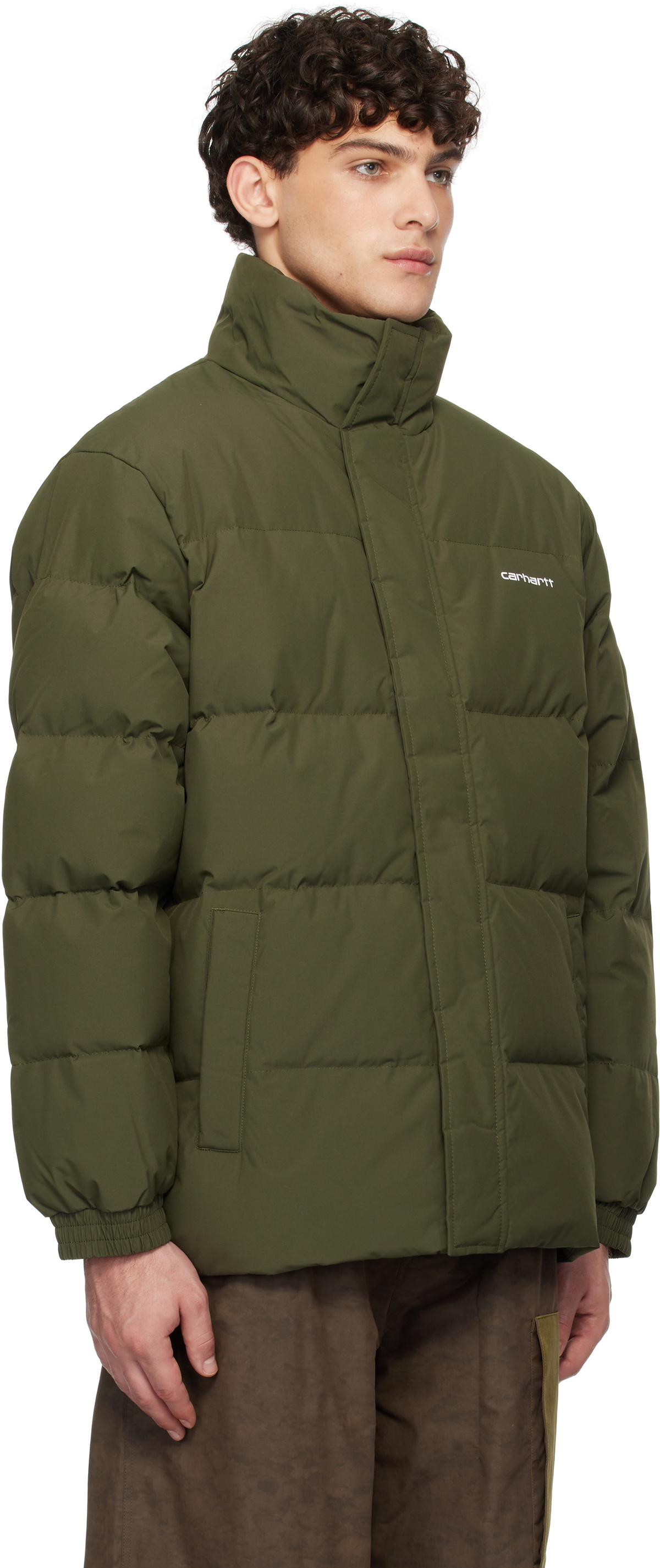 Carhartt Work In Progress Khaki Danville Down Jacket Carhartt WIP