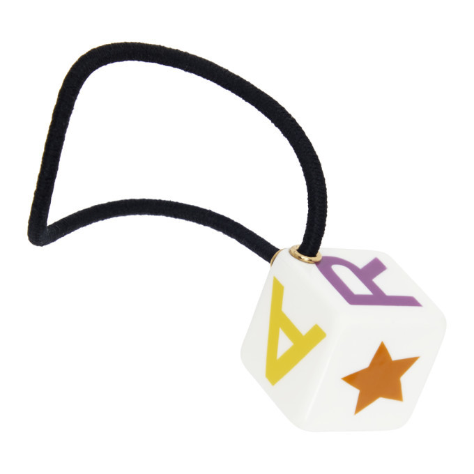 Marc Jacobs Multicolor Toy Blocks Hair Tie