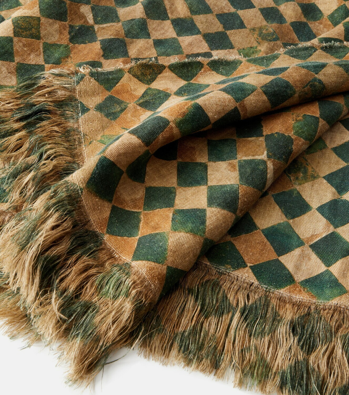 The House of Lyria Tormento checked linen tablecloth