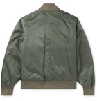 Dunhill - Nylon Bomber Jacket - Green