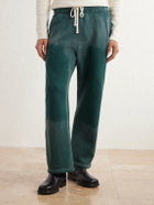 Les Tien - Straight-Leg Cotton-Jersey Sweatpants - Green