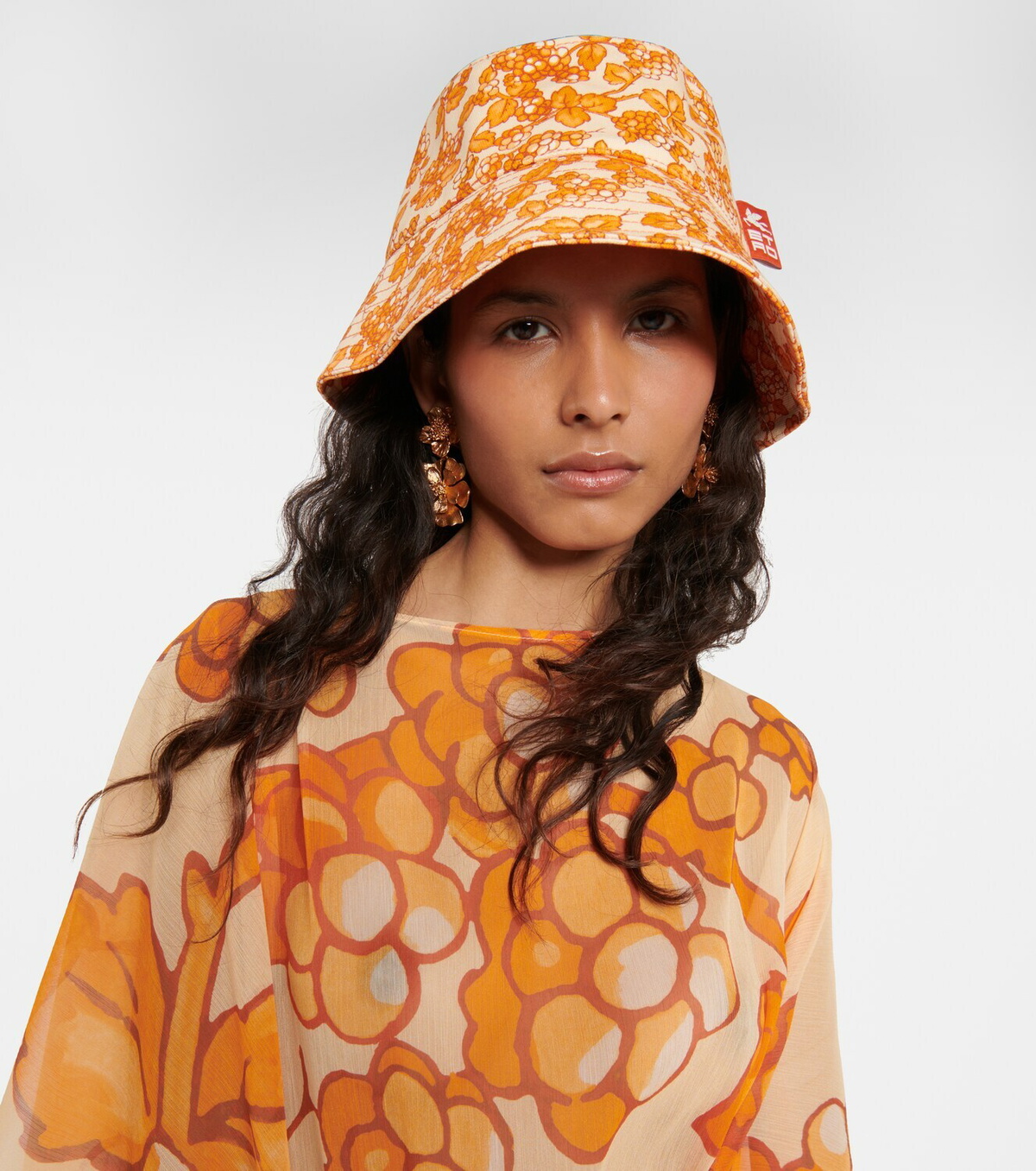 Etro Printed canvas bucket hat Etro display picture 2