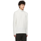 Boss White TChop Turtleneck