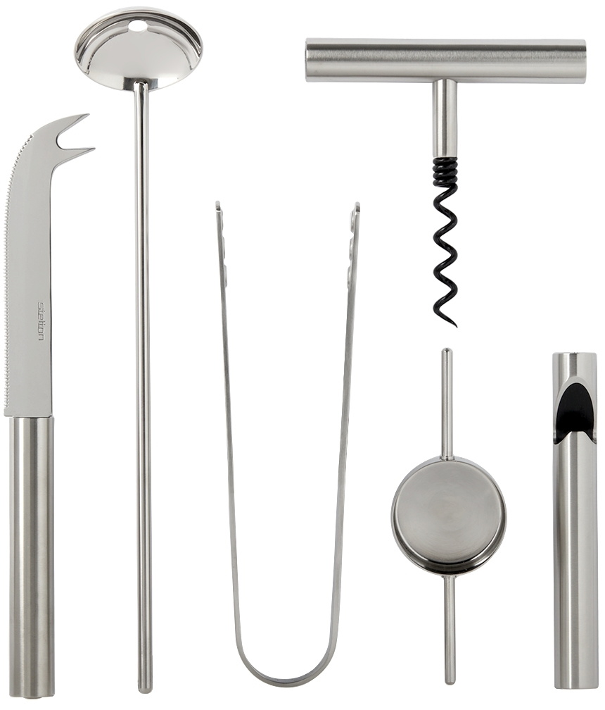 Stelton Stainless Steel Original Six Piece Bar Set