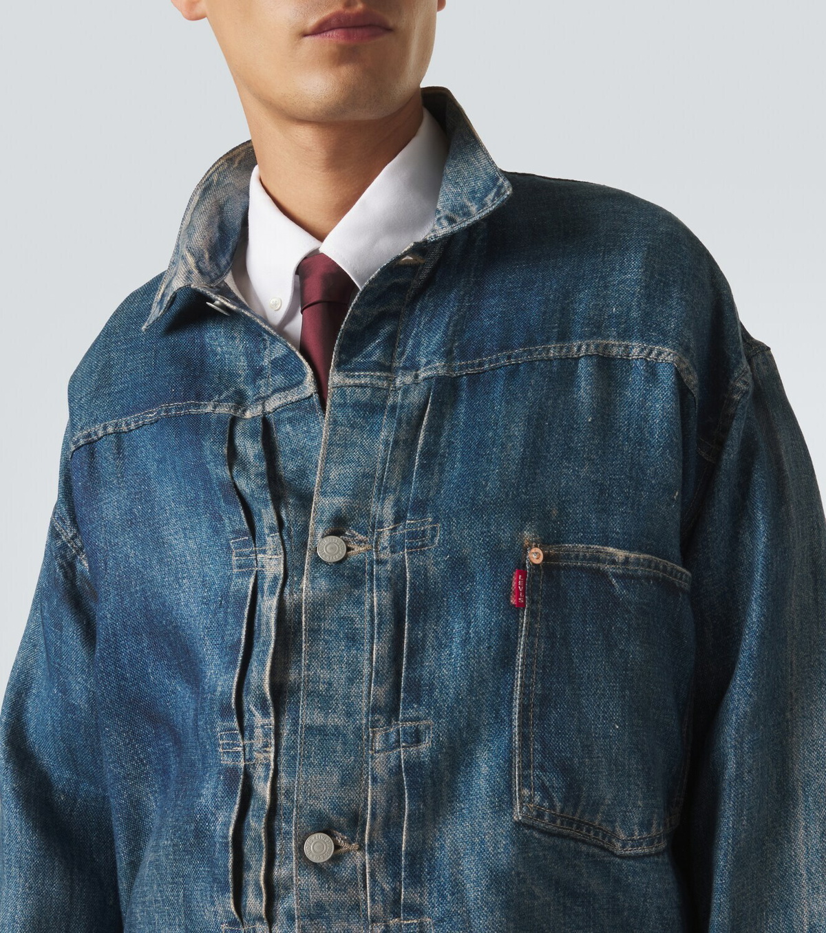 Junya Watanabe x Levi's® trompe l'œil linen jacket
