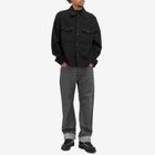 Wood Wood Men's Al Rigid Denim Straight Jean in Black Wash