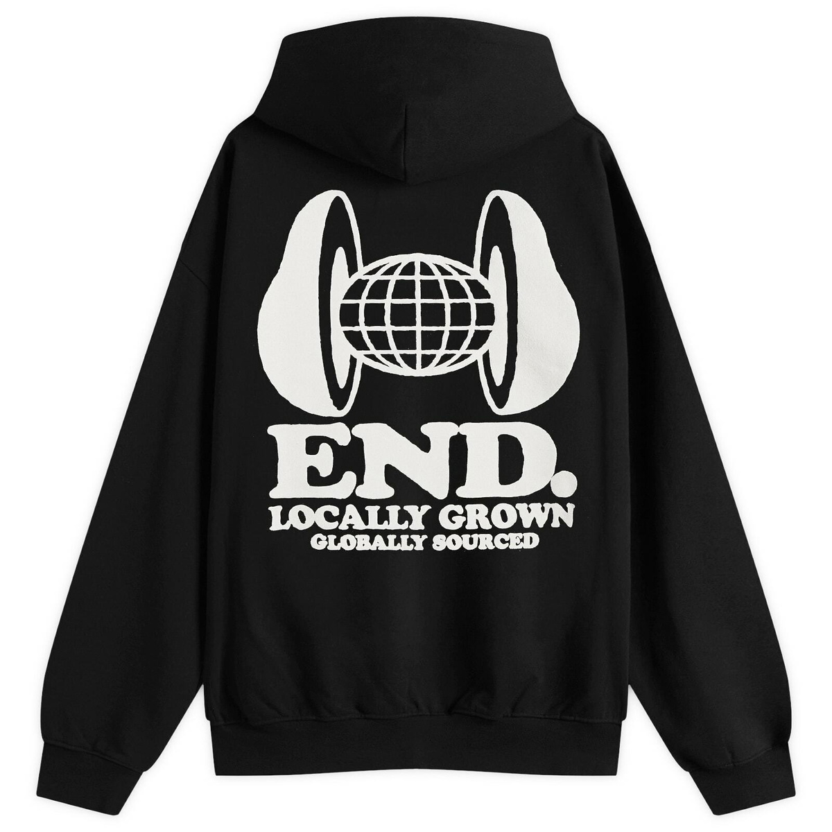 END. Locally Grown Hoodie in Black