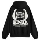 END. Locally Grown Hoodie in Black