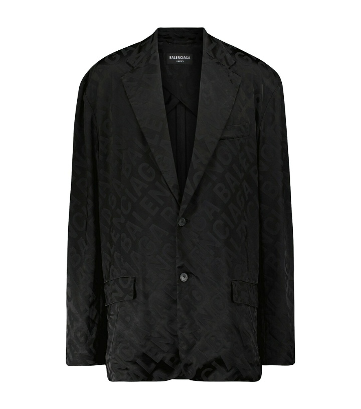 Photo: Balenciaga - Jacquard printed blazer