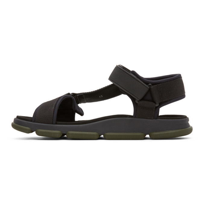 Moncler Black Simeon Sandals Moncler