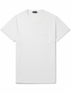 TOM FORD - Slim-Fit Cold-Dyed Cotton T-Shirt - White