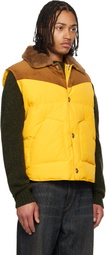 Wales Bonner Yellow 'The Brixton' Vest