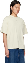 Off-White Beige Off Stamp Skate T-Shirt