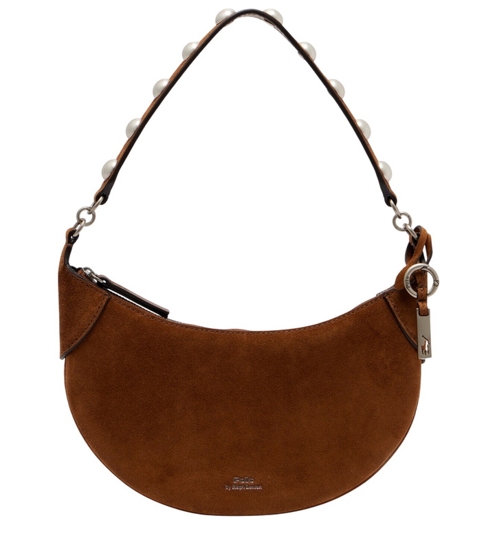 Photo: Polo Ralph Lauren Polo ID Mini studded suede shoulder bag