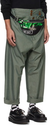 Vivienne Westwood Green Alien Trousers