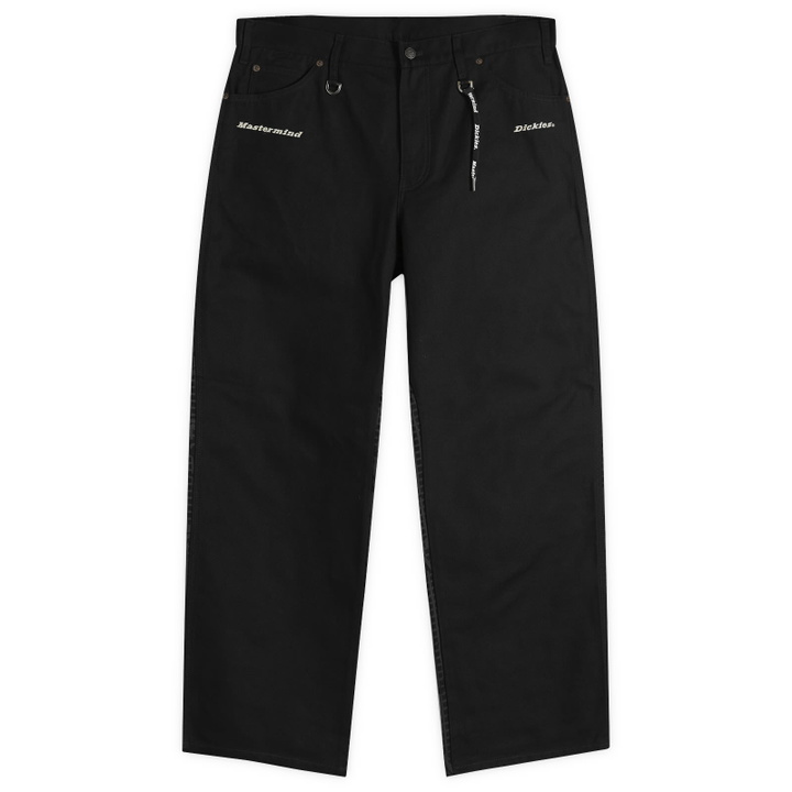 Photo: MASTERMIND WORLD Men's x Dickies Duck Carpenter Pant in Black